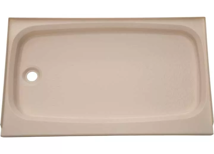 Lippert Shower Pan with Left Drain; 24″ x 40″, Parchment• 209498