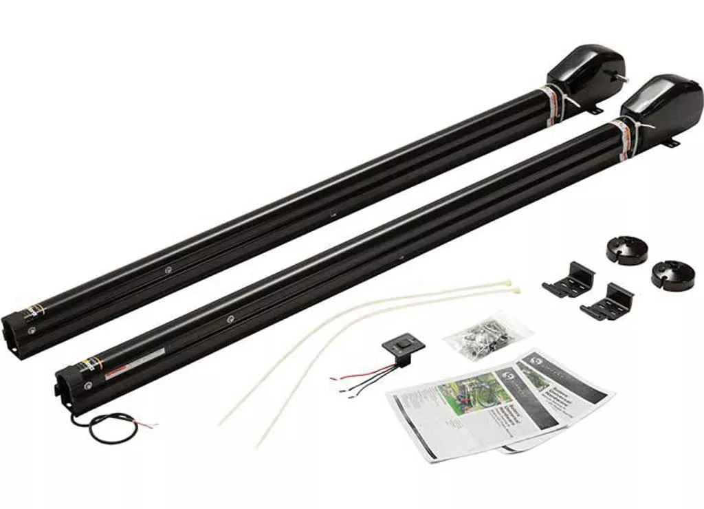 Lippert Solera 3000 Series Universal RV Awning Arms & Hardware Kit – Short, Black• 2023052355