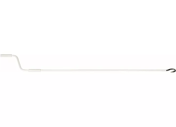 Lippert Solera Manual Crank Style Awning Hook And Crank Rod – White• 300030