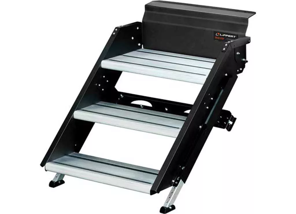 Lippert Solid Step Premium RV Steps - 26" Triple• 791572