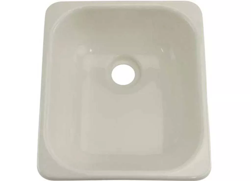 Lippert Square Galley/Kitchen Sink, 13″ x 15″, Parchment• 209351