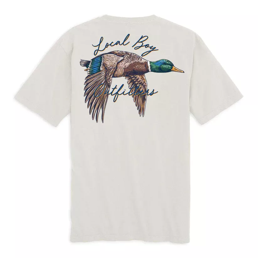 Local Boy Men’s Migrating Short Sleeve T-Shirt – Silver #L1000368SIL