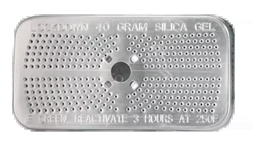 Lockdown 40 Grams Silica Gel – Silver