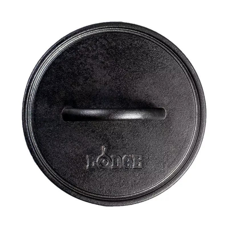 Lodge 8″ Cast Iron Round Flat Grill Press #L8RFIP