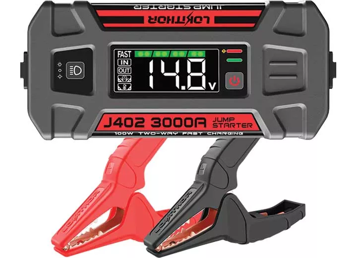 Lokithor Jump Starter 100W Two-way Fast Charging 3000Amp• J402