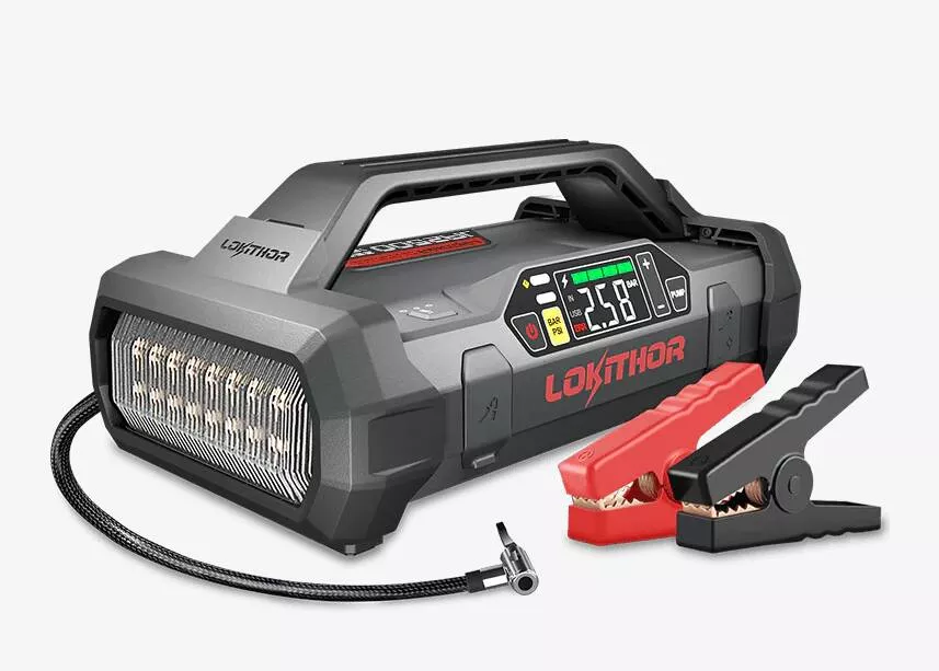 Lokithor Jump Starter with LiFePO4-Tech 2500Amp• JA2500