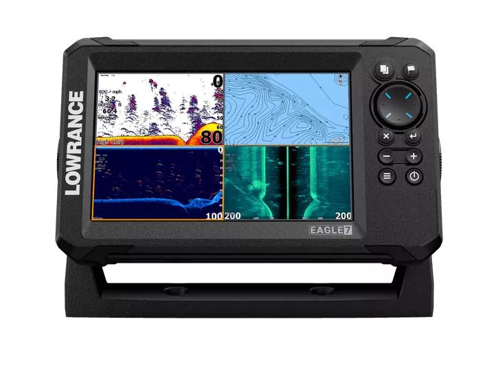 Lowrance Eagle 7 with TripleShot HD Transducer• 000-16120-001