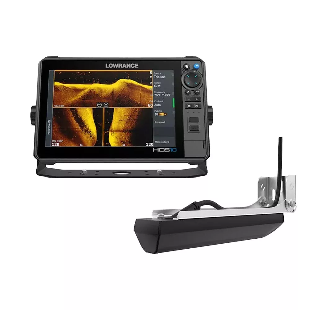 Lowrance HDS PRO 10 – w/ Preloaded C-MAP DISCOVER OnBoardActive Imaging HD Transducer [000-15984-001]
