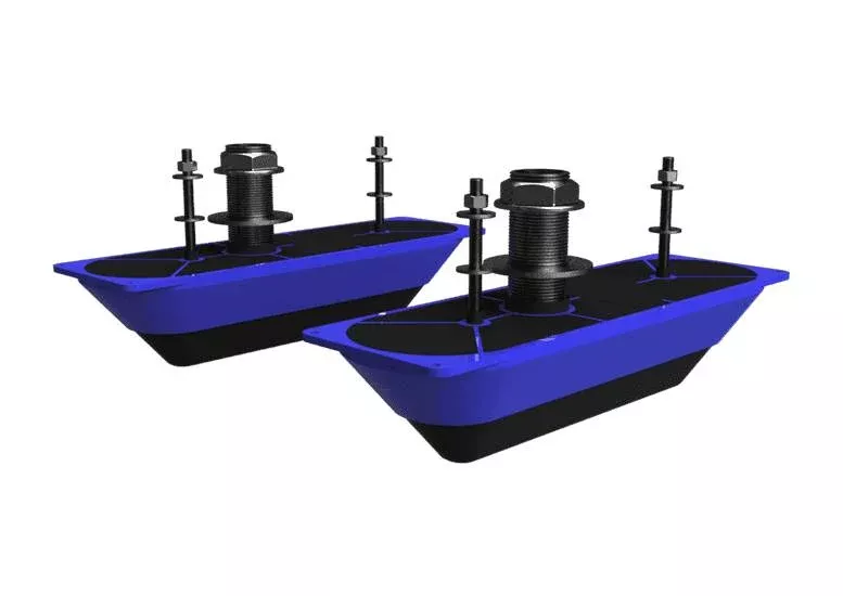 Lowrance StructureScan 3D Dual Thru-Hull Transducers• 000-13560-001