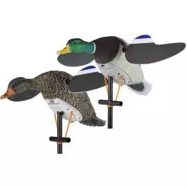 Lucky Duck Lucky Pair II Motion Duck Decoy Combo