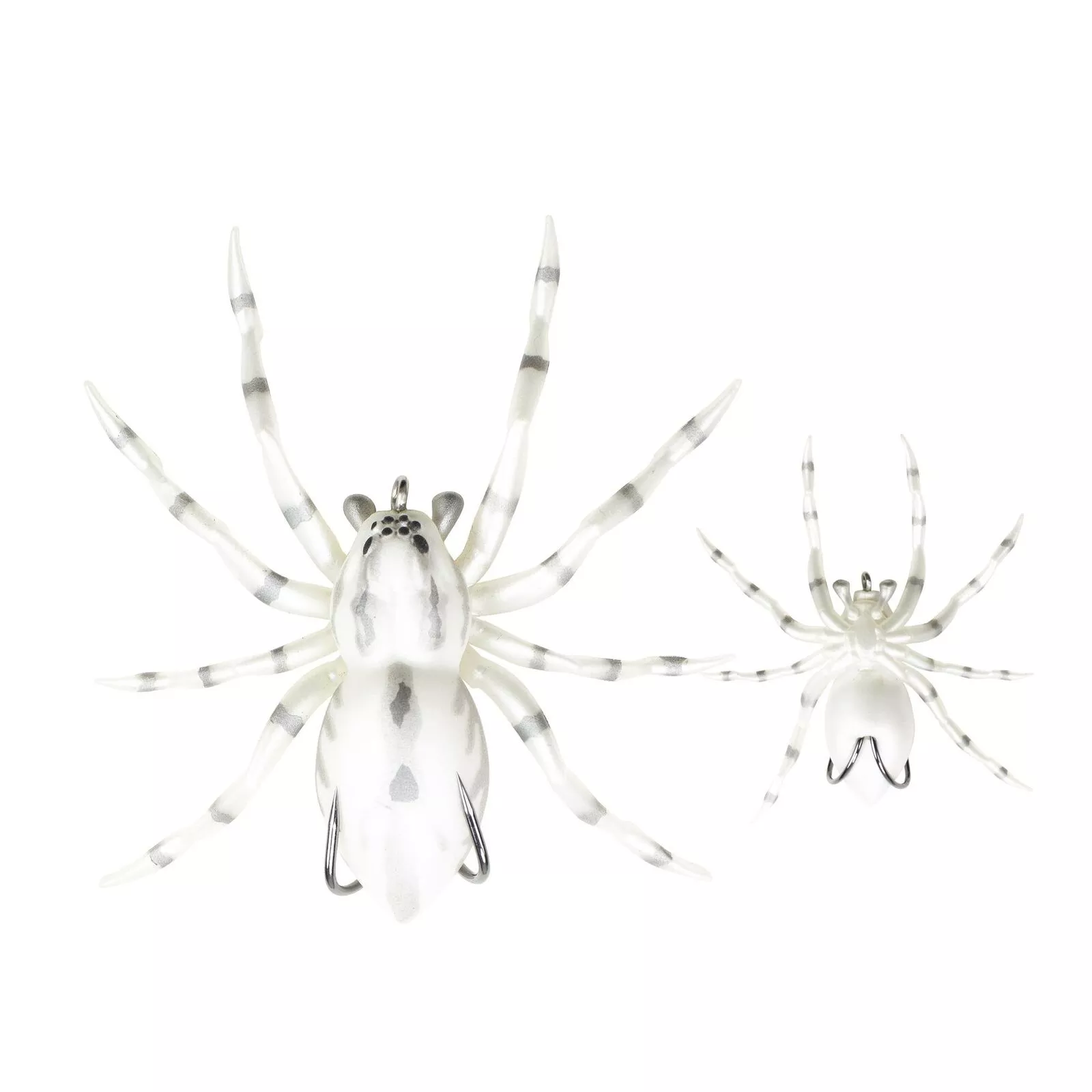 Lunkerhunt Phantom Spider 2′ White Wolf #SPIDER06-WW
