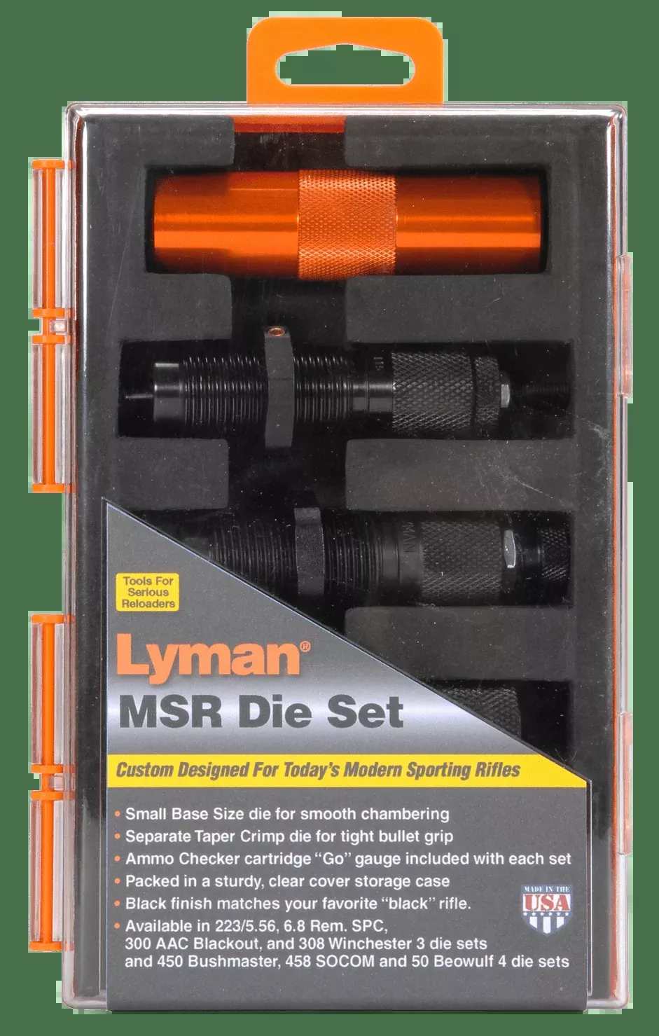Lyman Msr, Lym 7690100 Msr Die Set 223 Rem
