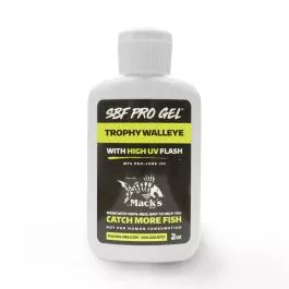 Mack’s Lures UV Bait Scents SBF Pro Gel – 2 oz. – Trophy Walleye