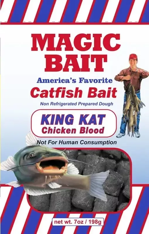 Magic Bait Catfish Cubes 7oz – King Kat Chicken Blood