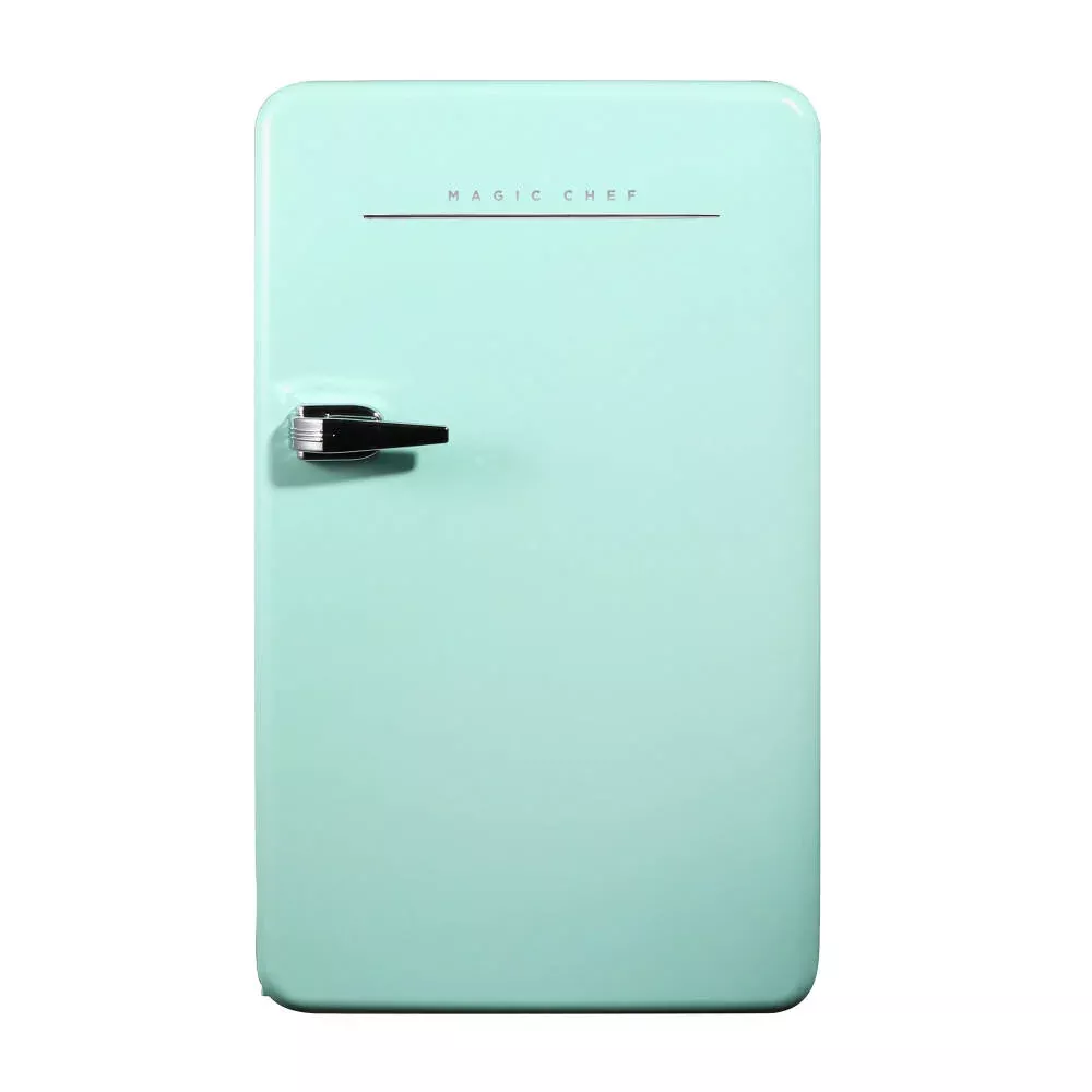 Magic Chef 3.2 cu. ft. Retro Mini Refrigerator, Mint Green• MCR32CHM