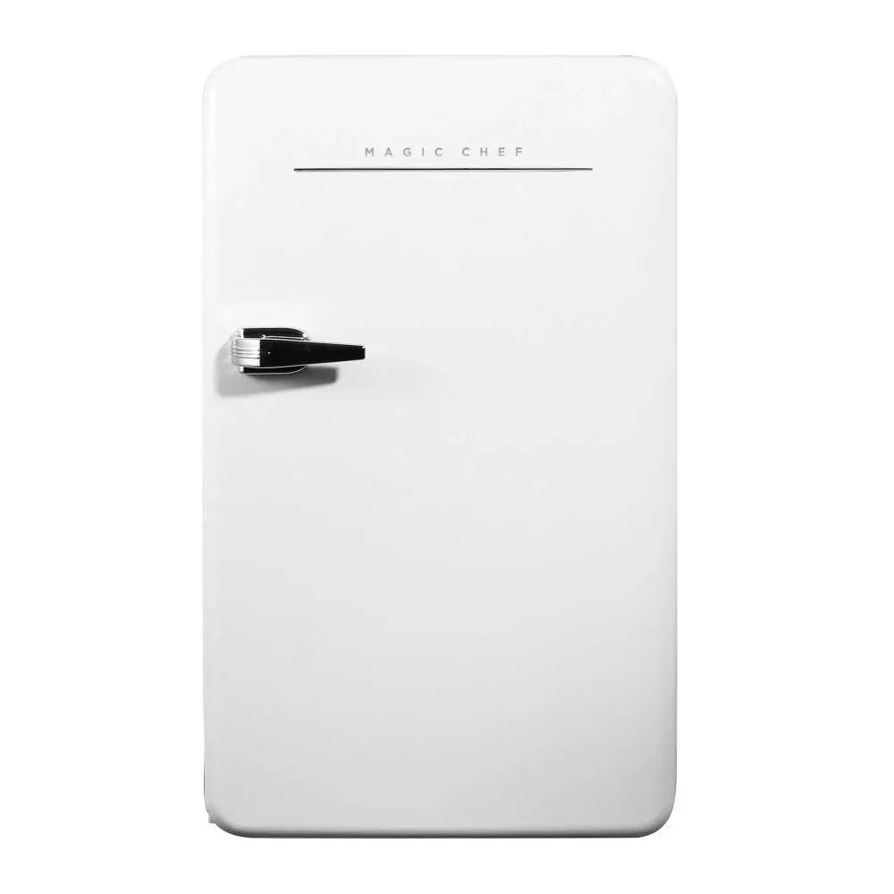 Magic Chef 3.2 cu. ft. Retro Mini Refrigerator, White• MCR32CHW