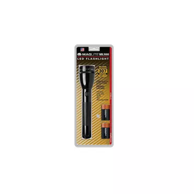 MAGLITE ML100 Black 9-inch LED Flashlight (ML100S2DX6)