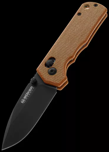 Magnum Rockstub Micarta Folding Knife