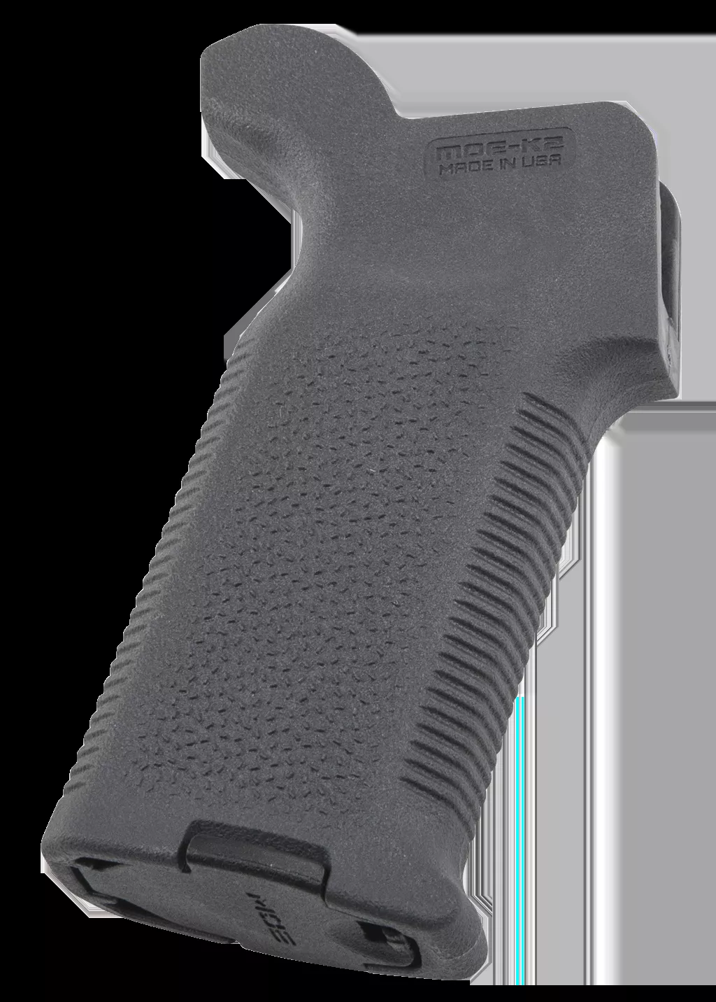 Magpul MOE-K2 Grip Textured Gray Polymer for AR-15, AR-10, M4, M16, M110, SR25
