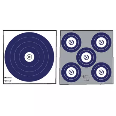Maple Leaf Target Face Nfaa Double Sided Indoor 100 Pk.