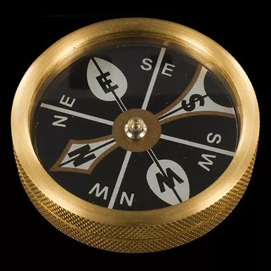 Marbles Large Pocket Compass