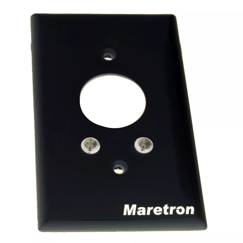 Maretron ALM100 Black Cover Plate – CP-BK-ALM100