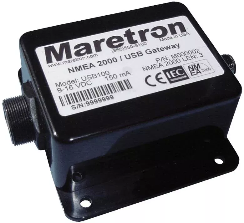 Maretron NMEA 2000 to USB Gateway• USB100-01