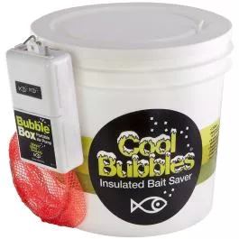 Marine Metal Cool Bubbles - 8 qt. Insulated Aerated Bait Container
