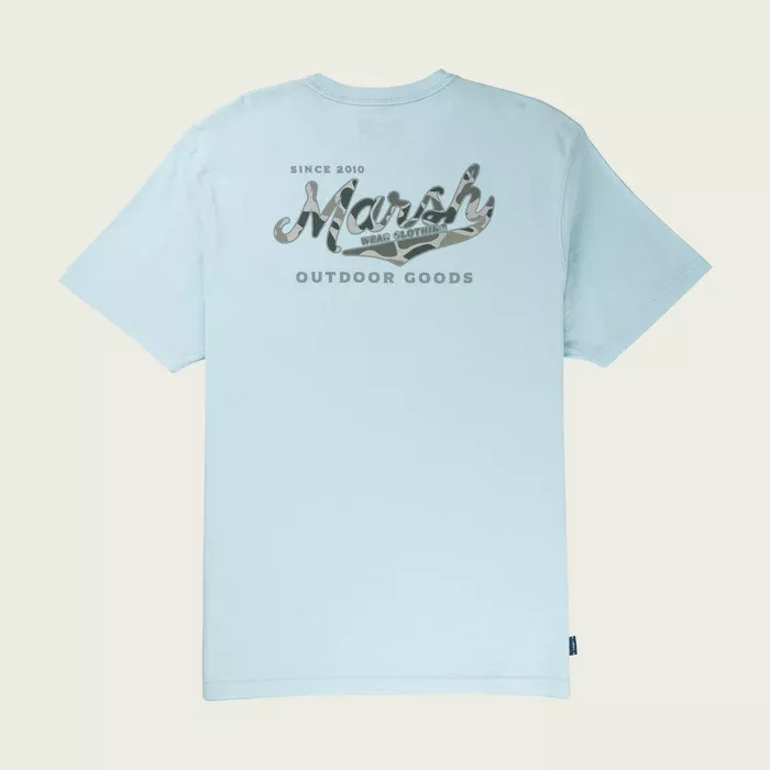 Marsh Wear Base Short Sleeve T-Shirt – Chambray #MWT1075
