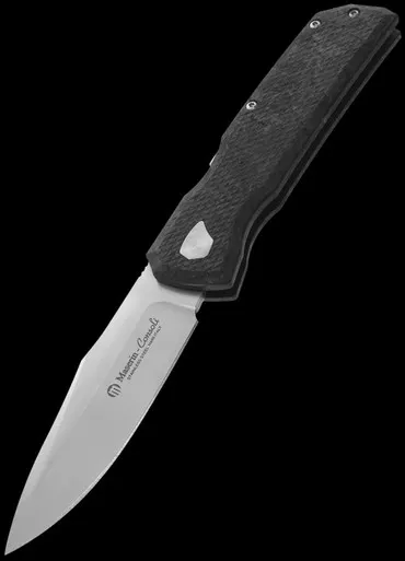 Maserin Power 502 Black Fat Carbon Folding Knife