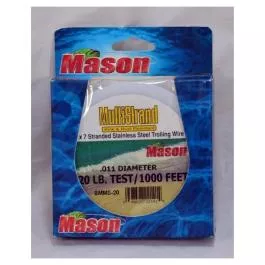 Mason Tackle MultiStrand Leader Wire - Brown - 45 LB. - 1,000'
