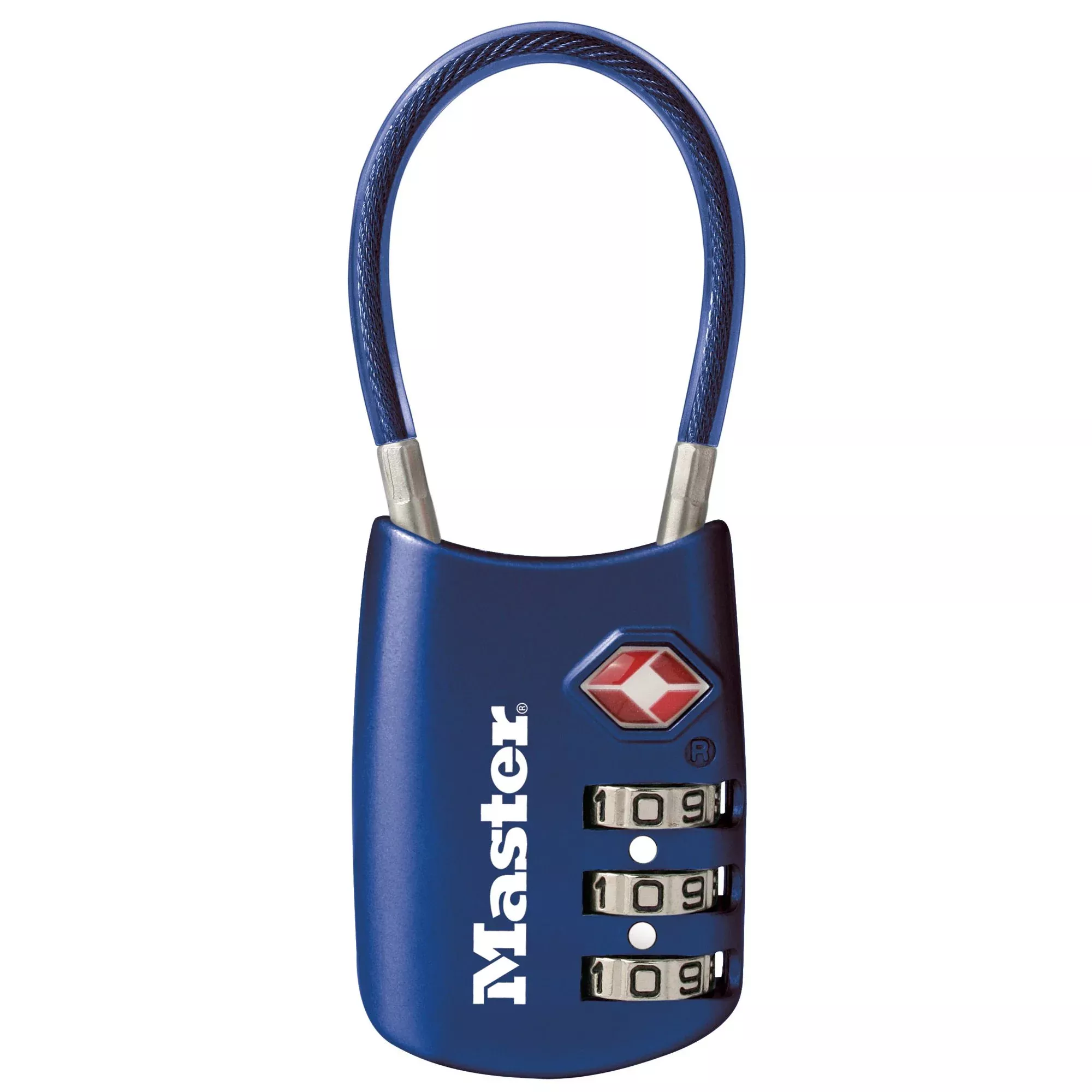 MasterLock Flexible Combo Padlock – Blue