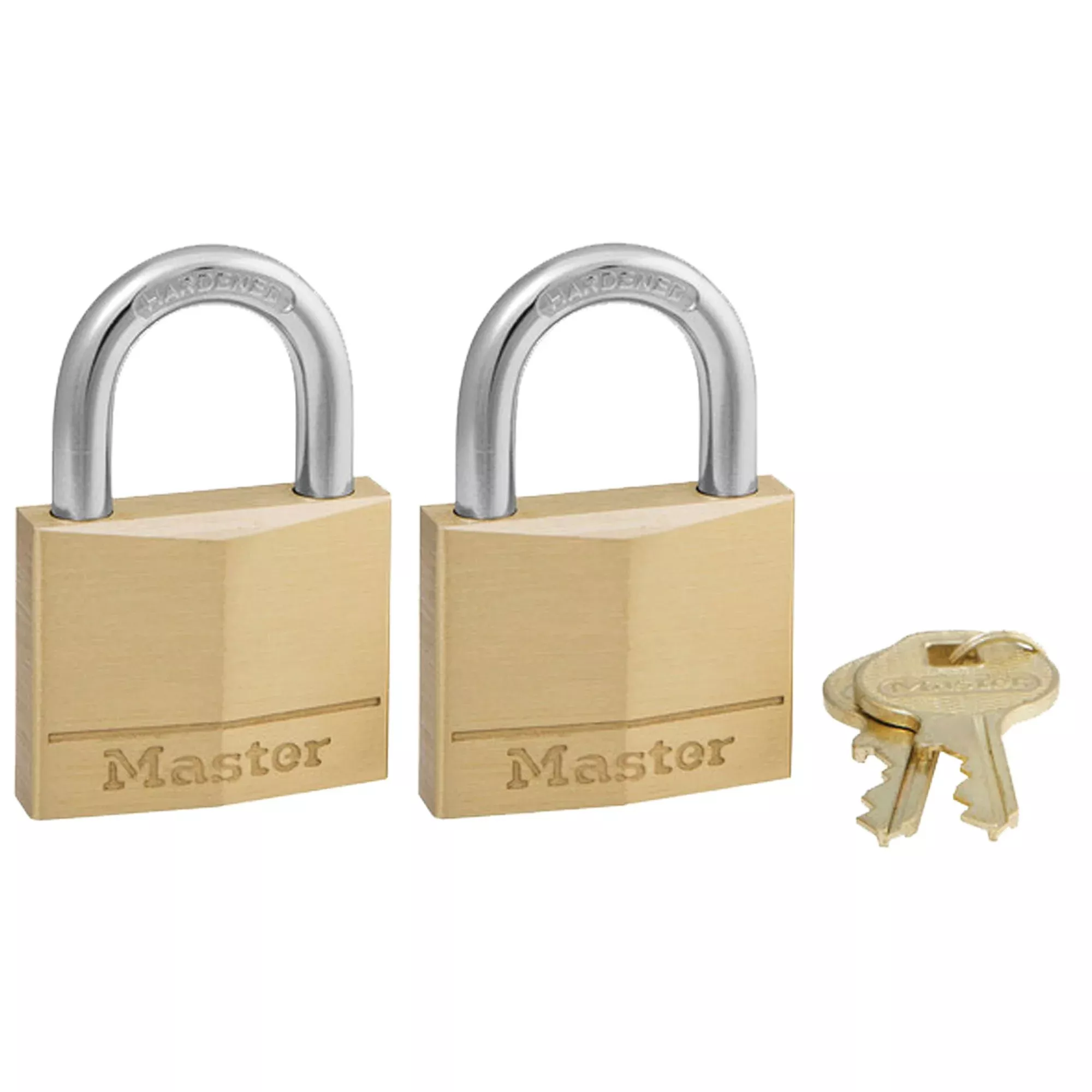 MasterLock Padlock – 2 Pack Keyed Alike