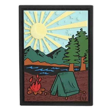 Maxpedition CAMP Outdoor Camp Morale Patch - 2.00" x 2.75"