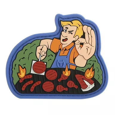 Maxpedition GRLM Grill Master Morale Patch - 3.00" x 2.50"