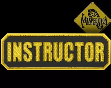 Maxpedition Instructor 3D PVC Morale Patch