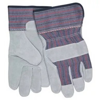 MCR Safety 1320 Split Leather Palm Thermosock Lining Work Glovesw/ 2.5" Rubberized Cuff