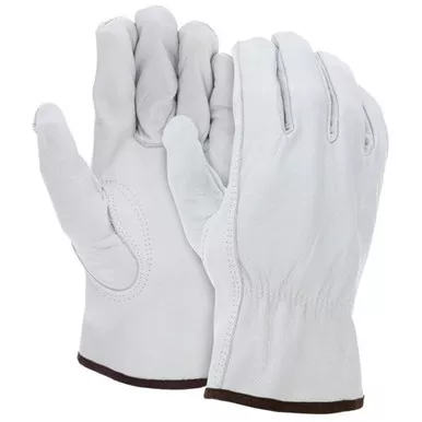 MCR Safety 3313 Buffalo Grain Leather Drivers Work Gloves