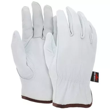 MCR Safety 3611 Premium Grain Goatskin Leather Drivers Work Gloves