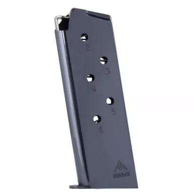 Mec-Gar .45 ACP 6 Round Magazine for 1911 Compact