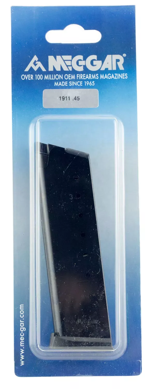 Mec-GarOEMBlued Detachable 8rd 45 ACP for 1911 Government
