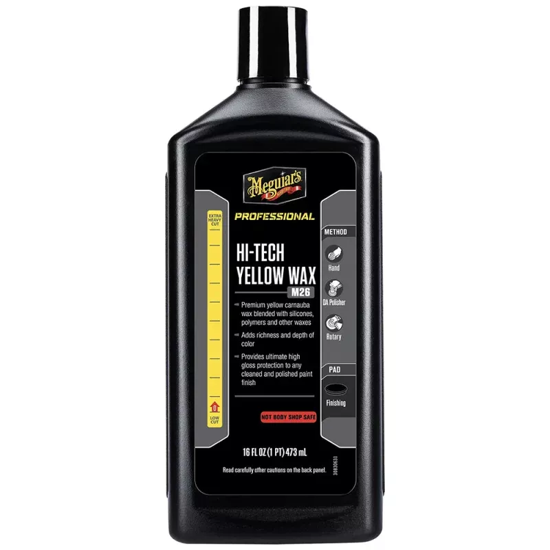 Meguiar’s Hi-Tech Yellow Wax – 16oz
