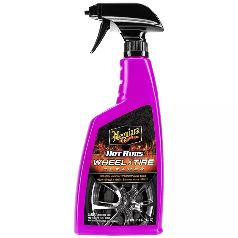 Meguiar’s Hot Rims WheelTire Cleaner – 24oz