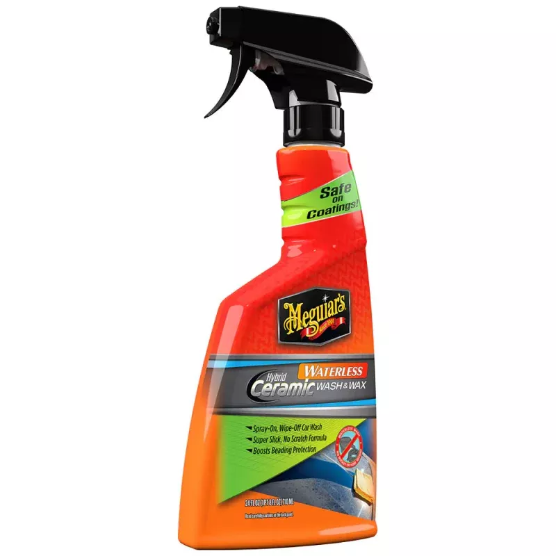 Meguiar’s Hybrid Ceramic Waterless WashWax – 24oz