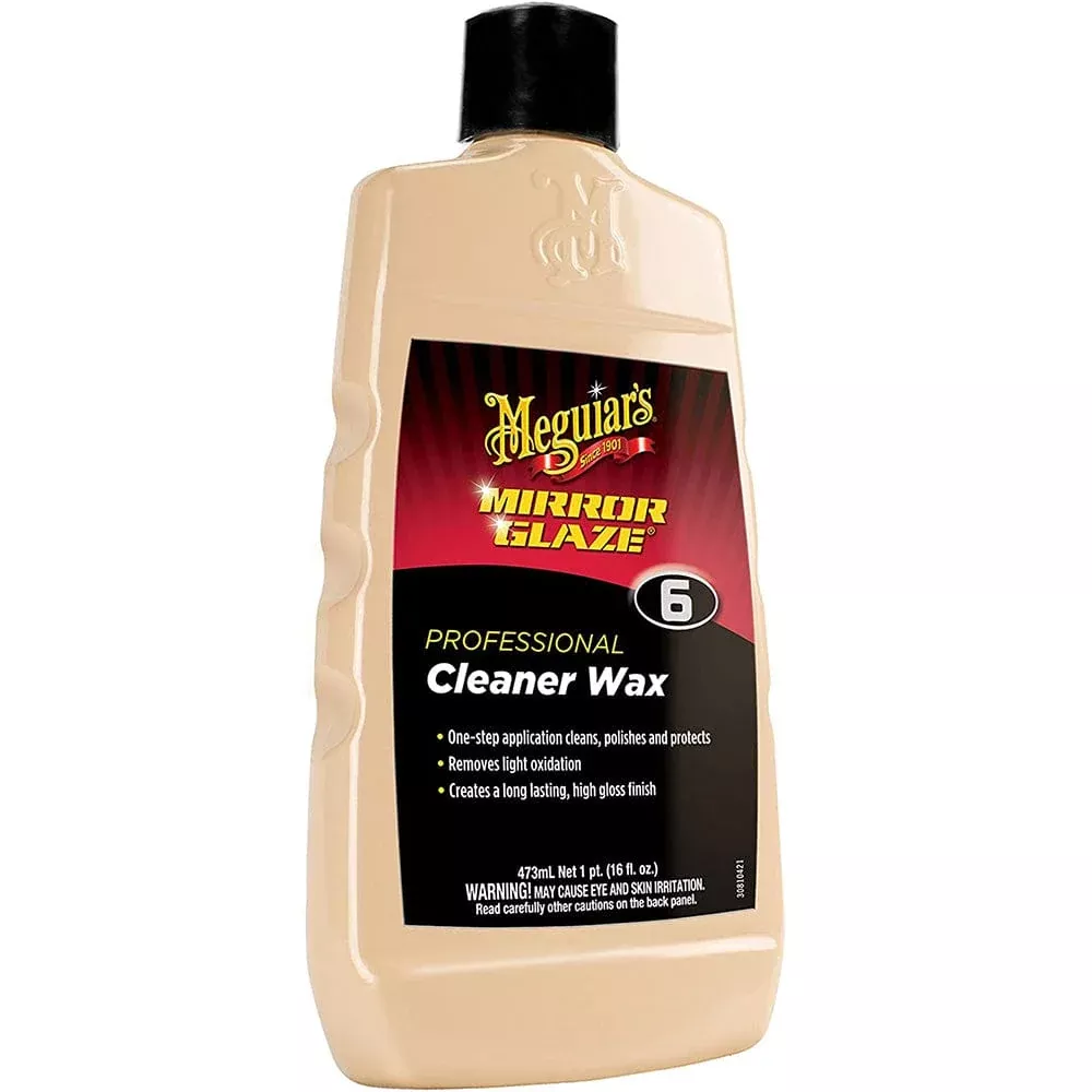 Meguiar’s M6 Mirror Glaze Cleaner Wax – 16oz