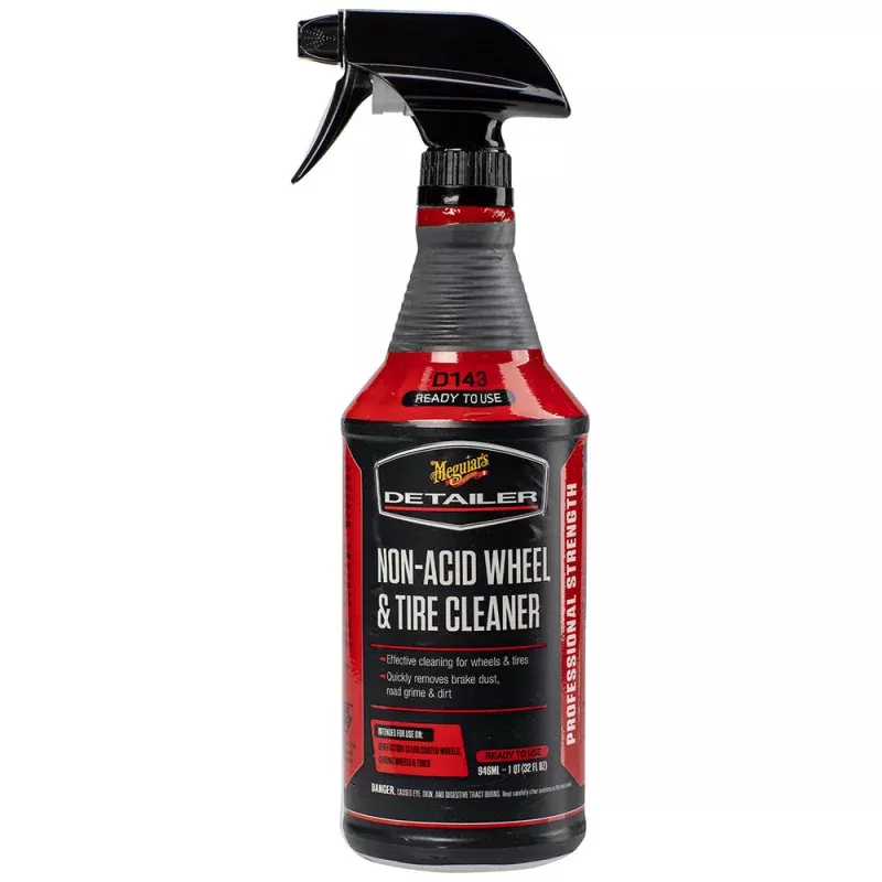 Meguiar’s Non-Acid WheelTire Cleaner – 32oz