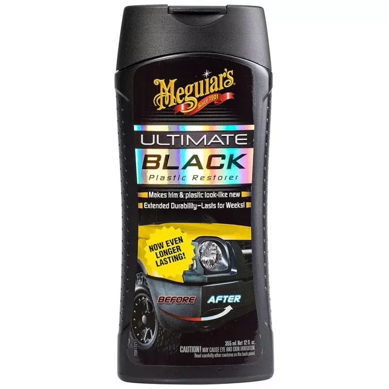 Meguiar’s Ultimate Black Plastic Restorer – 12oz