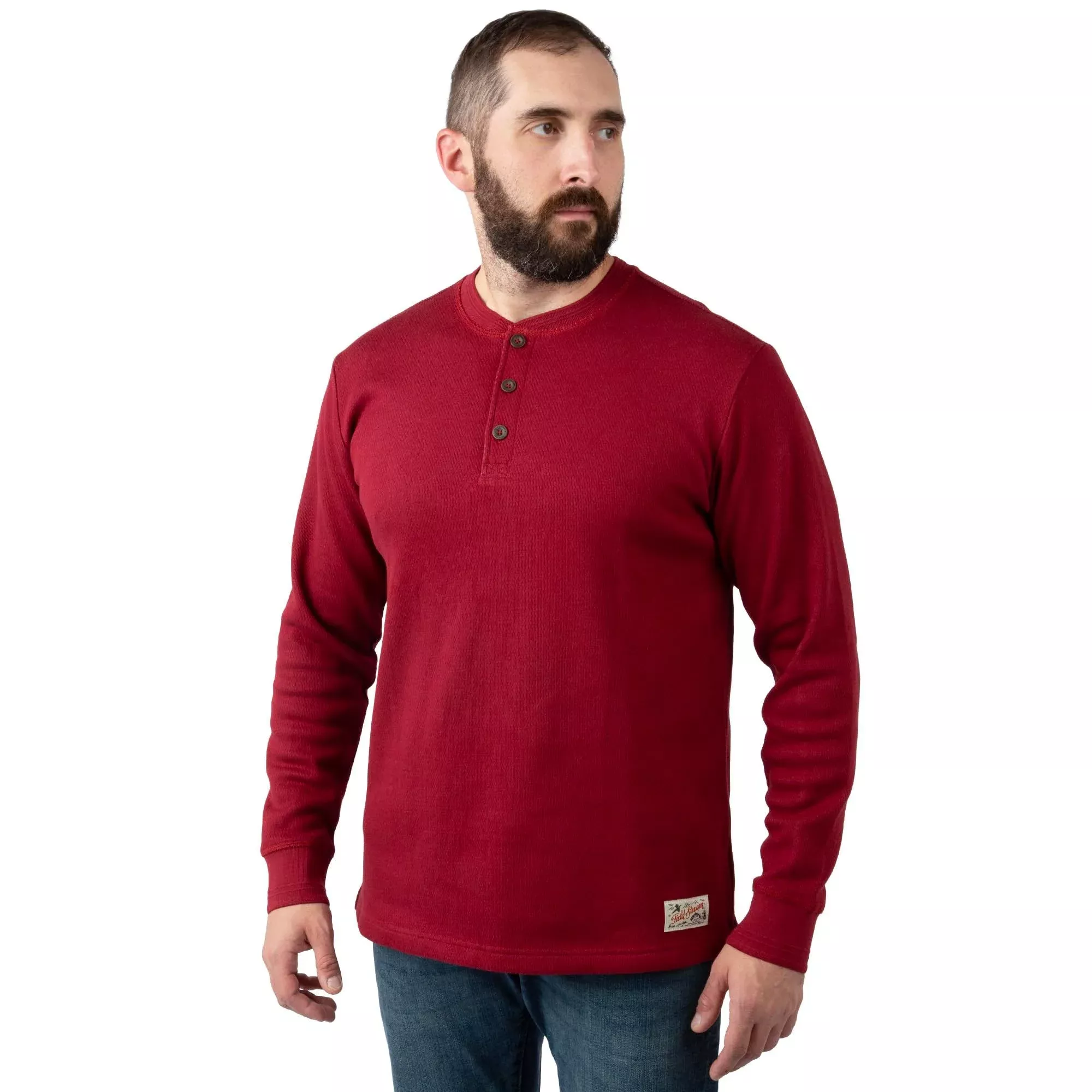 Men's Double Reed Thermal Henley