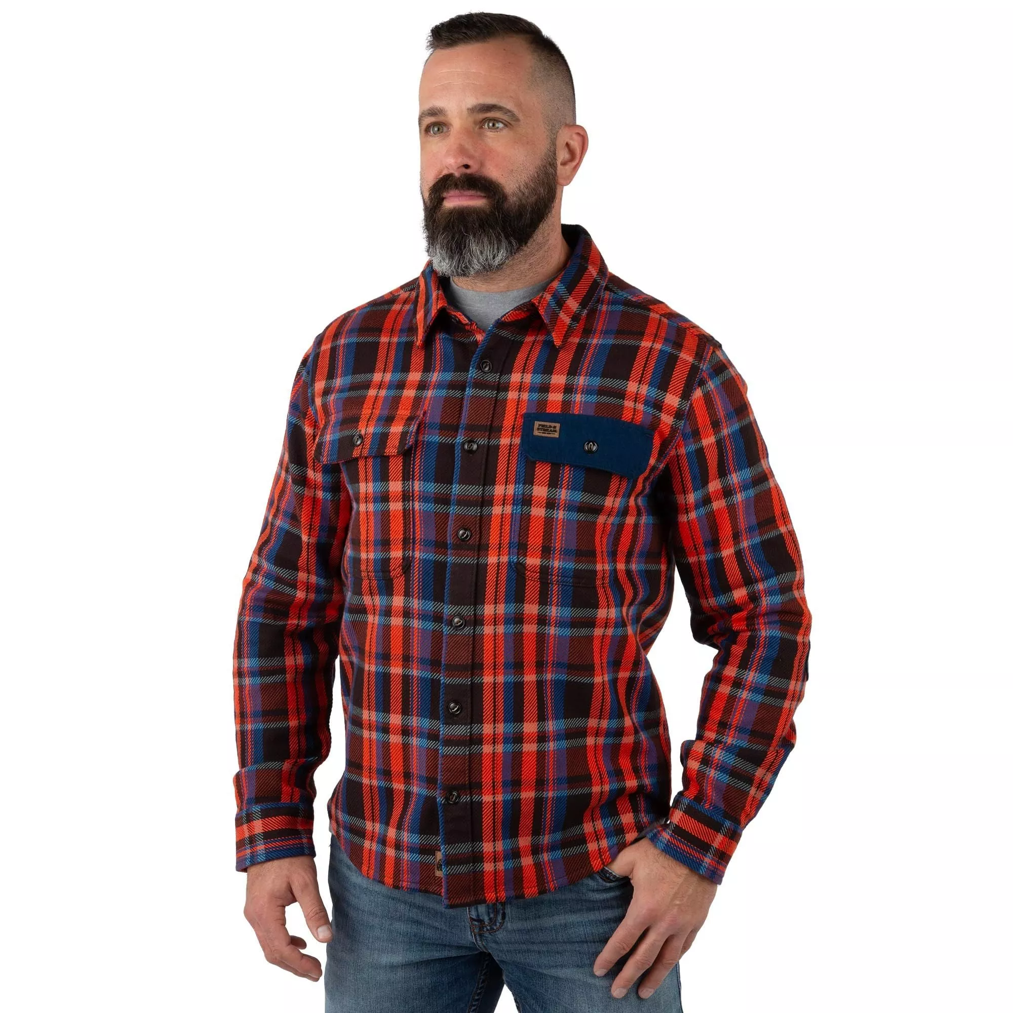 Men’s Hardwood Heavyweight Flannel Shirt