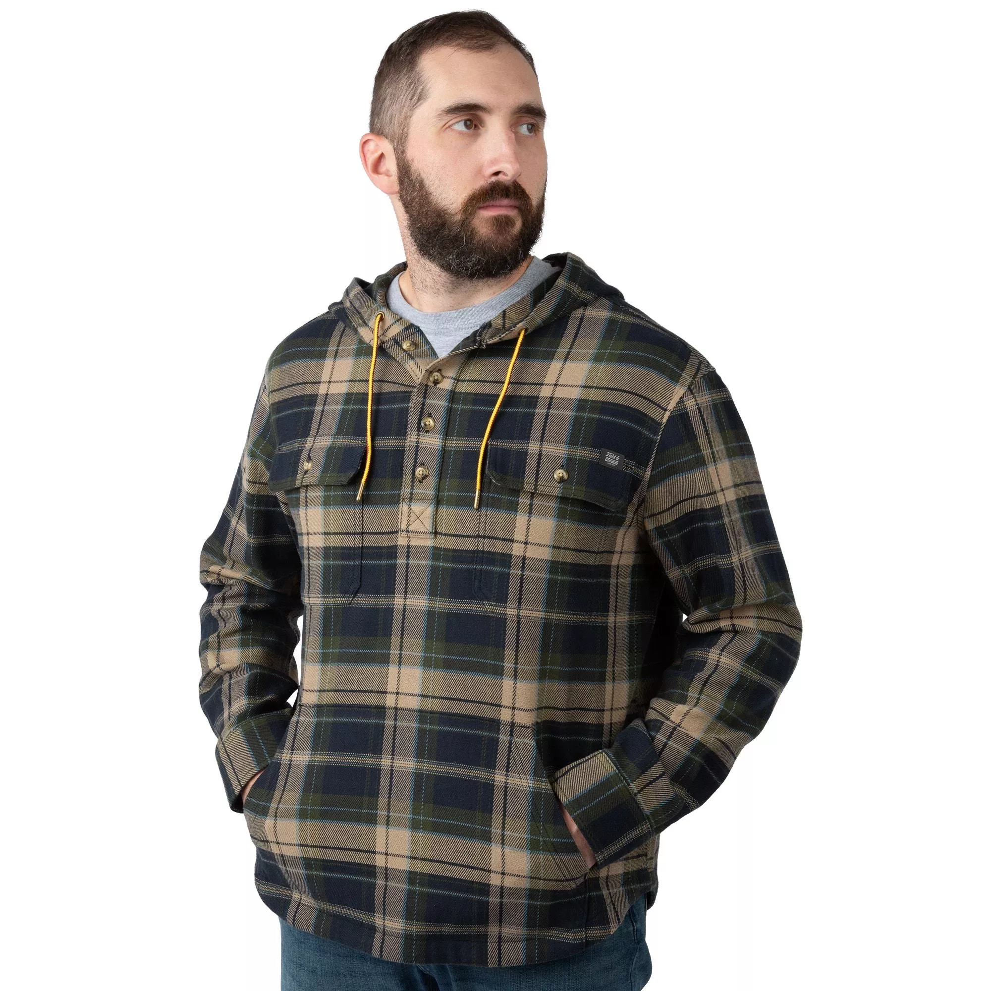 Men’s Raghorn Flannel Hoodie